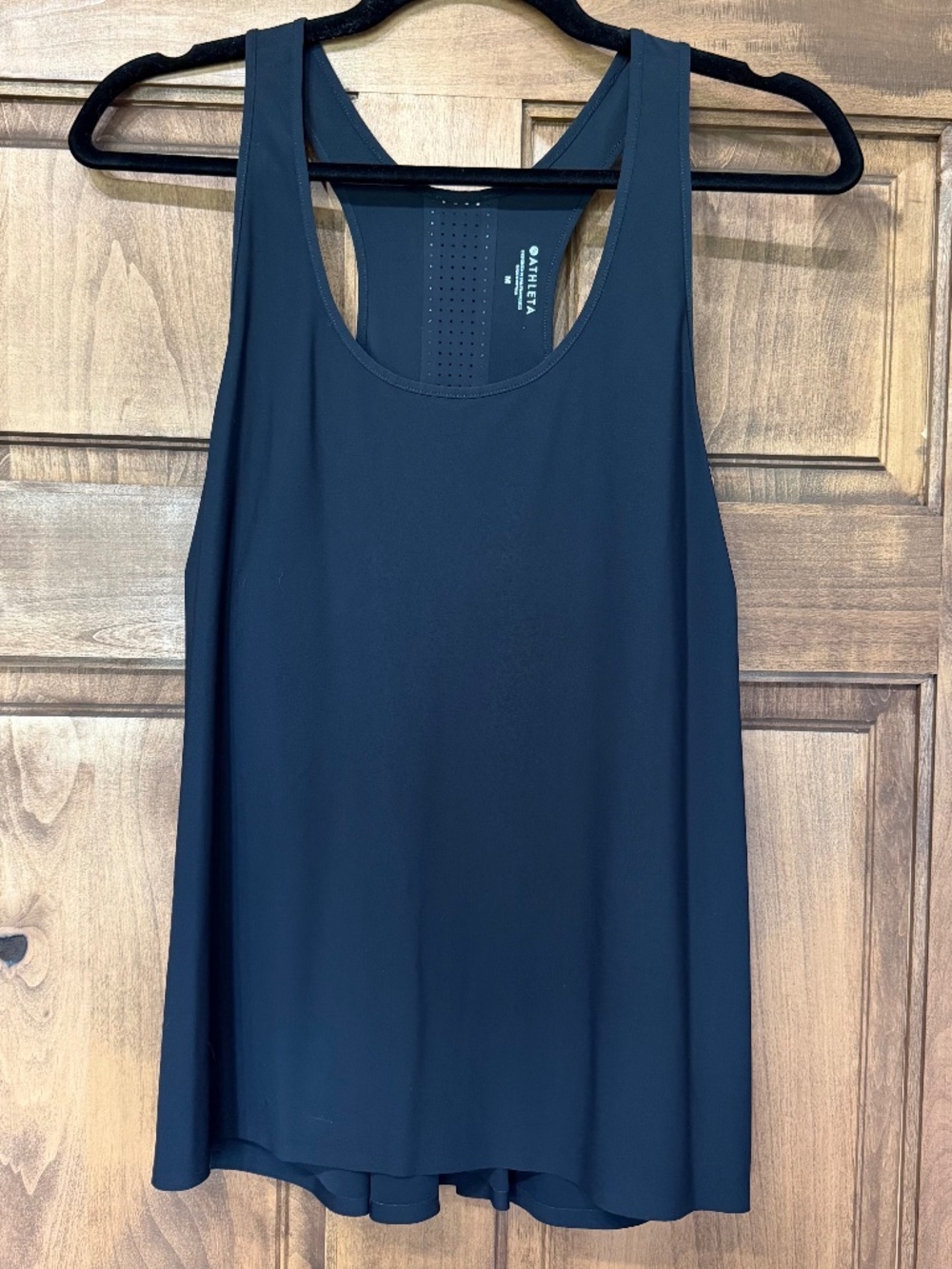 ATHLETA Black Racer Tank size Medium